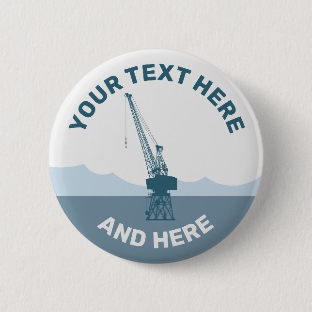 Dockyard Crane Button (Vorderseite)
