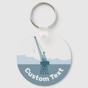 Dockyard Crane Keychain Schlüsselanhänger