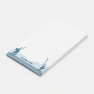 Dockyard Cranes Post-it Klebezettel