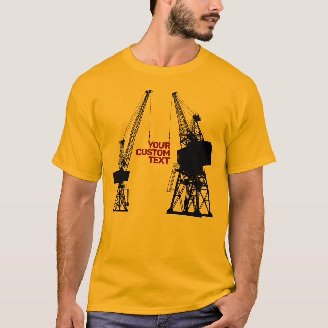 Dockyard Cranes T-Shirt (Vorderseite)
