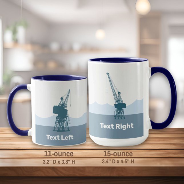 Dockyard Cranes Tasse (Von Creator hochgeladen)