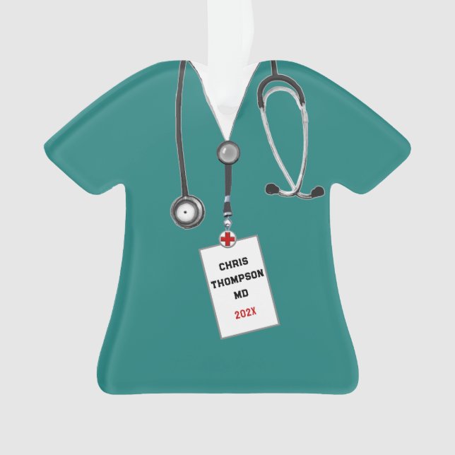 Doctor Abschluss Collectible Gift Ornament (Vorderseite)