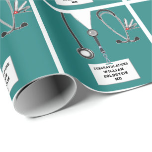 Doctor Abschluss Gift Geschenkpapier