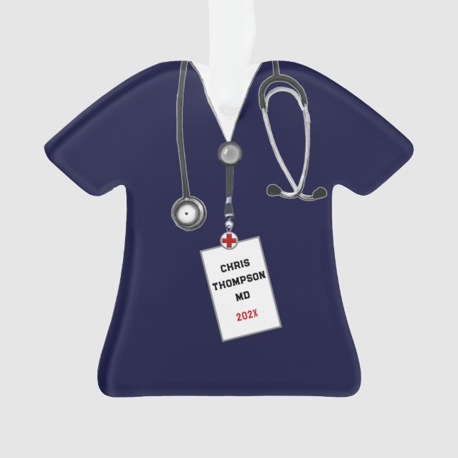 Doctor Abschluss Keepake 2024 Ornament (Vorderseite)