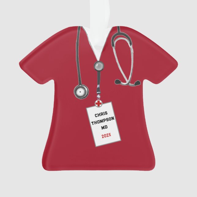 Doctor Abschluss Keepake 2024 Ornament (Vorderseite)