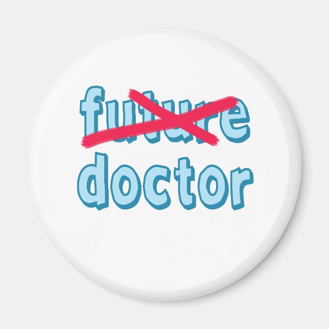 Doctor Abschluss Products Magnet (Vorne)