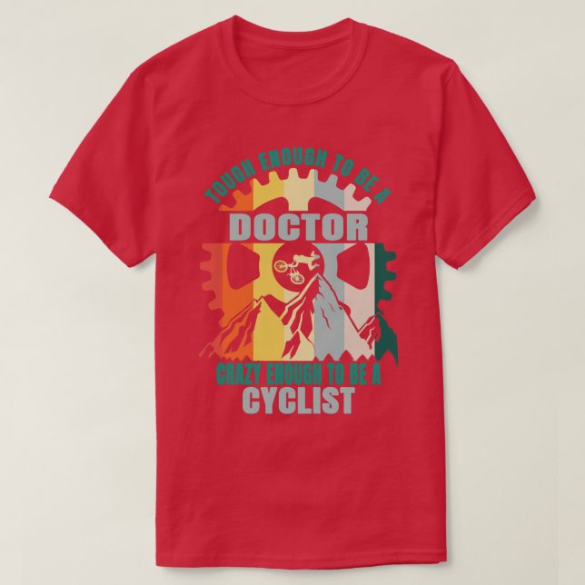 Doctor Biker Design T-Shirt (Design vorne)