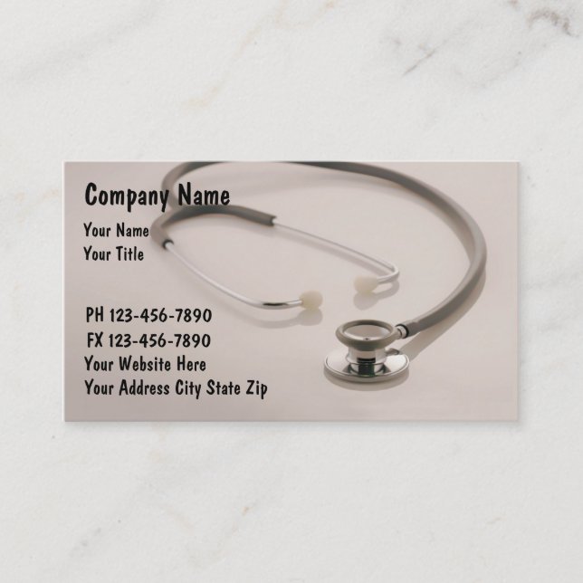Doctor Business Cards_1 Visitenkarte (Vorderseite)