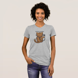 Doctor Cat - Niedliche lustige Kitty mit Stethosco T-Shirt