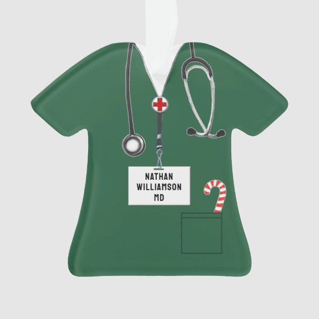 Doctor Christmas Collectible Ornament (Vorderseite)