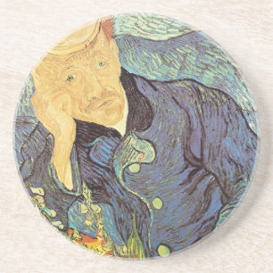 Doctor Gachet Portrait von Vincent van Gogh Untersetzer