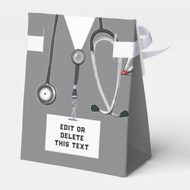 Doctor Gastgeschenk Box Geschenkschachtel (Rückseite)