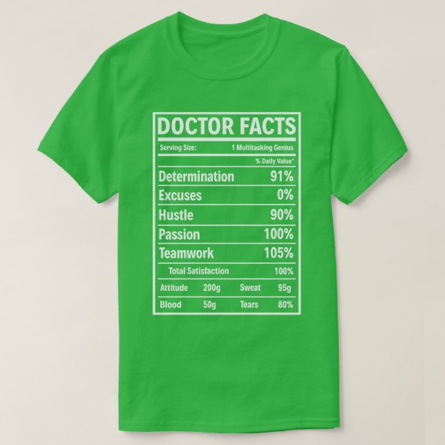 Doctor Gift Doctor T Shirt Geschenk für D (Design vorne)
