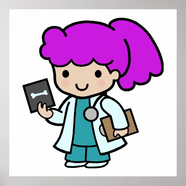 Doctor Girl Poster (Vorne)