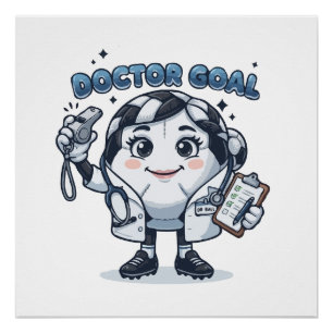 Doctor Goal Fußball  Poster