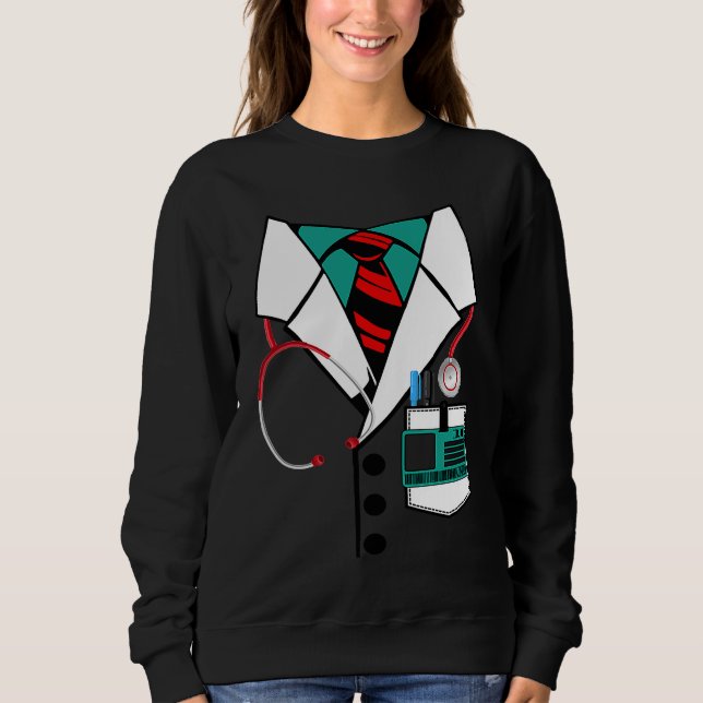Doctor Halloween Med School Medical Students Docto Sweatshirt (Vorderseite)