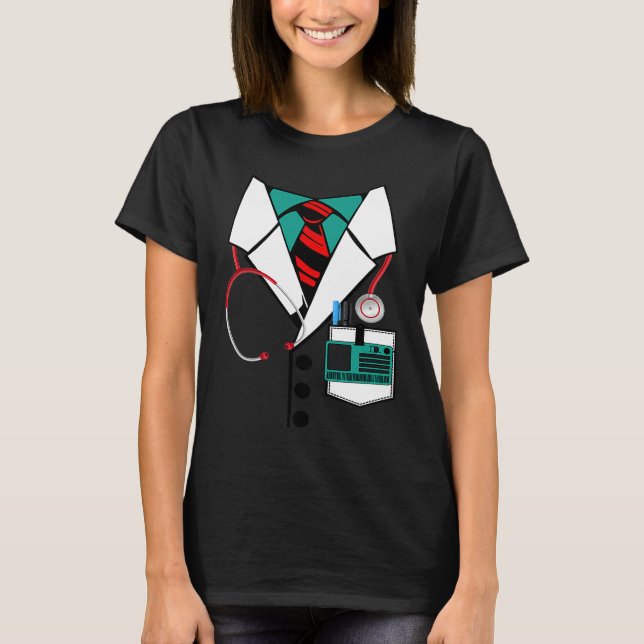 Doctor Halloween Med School Medical Students Docto T-Shirt (Vorderseite)