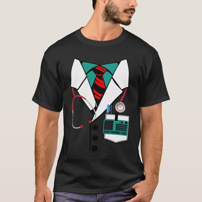 Doctor Halloween Med School Medical Students Docto T-Shirt (Vorderseite)