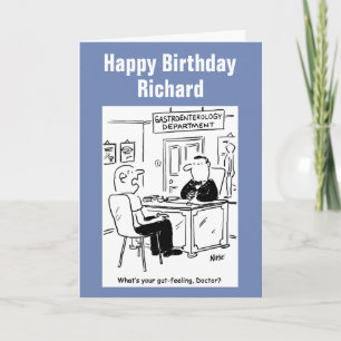 Doctor is asked what his gut-feeling is karte