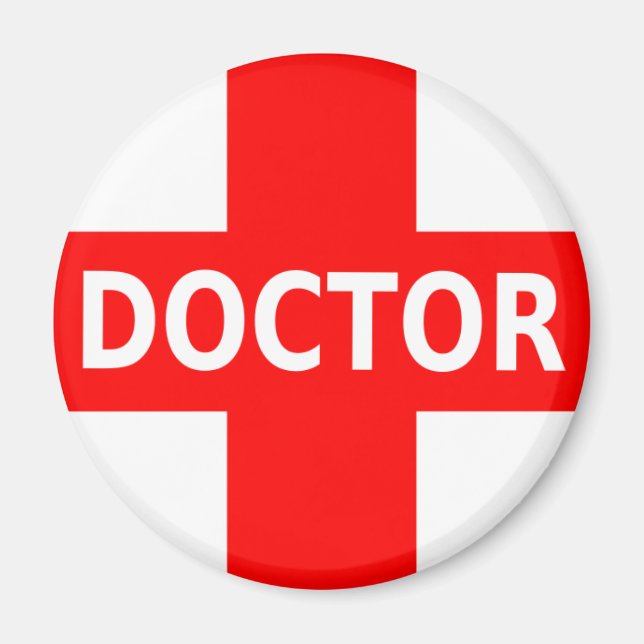 Doctor-Logo Magnet (Vorne)