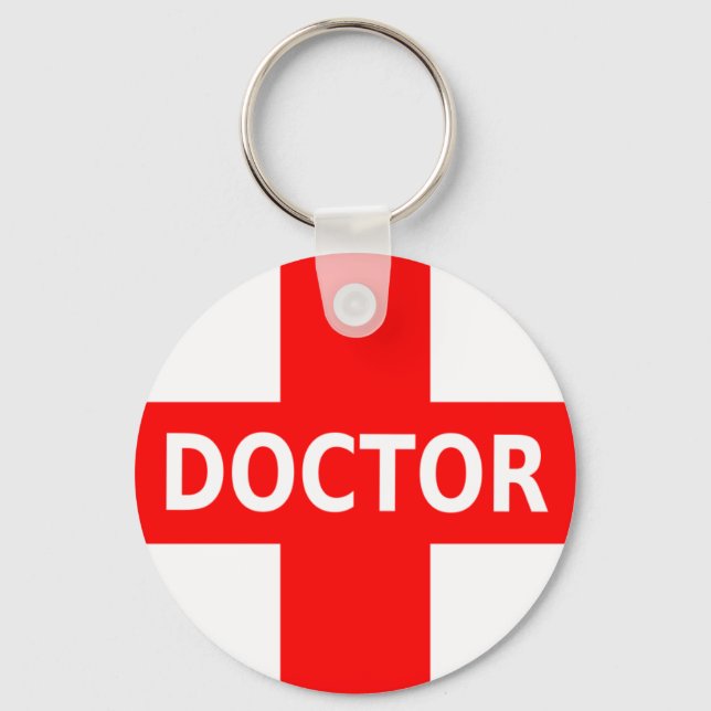 Doctor-Logo Schlüsselanhänger (Vorderseite)