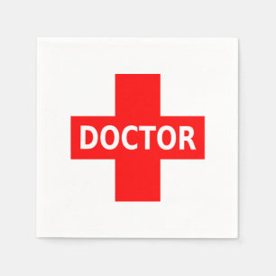 Doctor-Logo Serviette