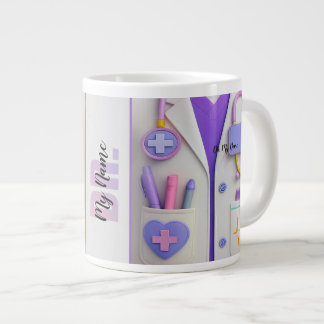 Doctor Mug Medical Themed Gift for Healthcare Prof Jumbo-Tasse