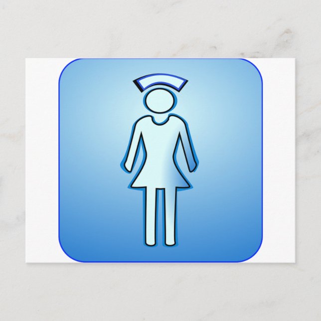 Doctor Nurse Sports Medizin Friedensbestimmung Lie Postkarte (Vorderseite)