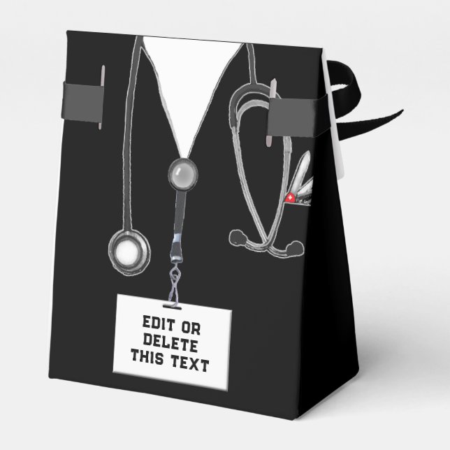 Doctor Party Geschenkschachtel (Rückseite)