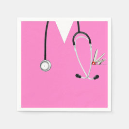 Doctor Party Serviette