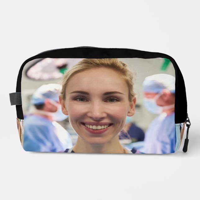 Doctor Photo Customize Personalize Waschbeutel (Vorderseite)