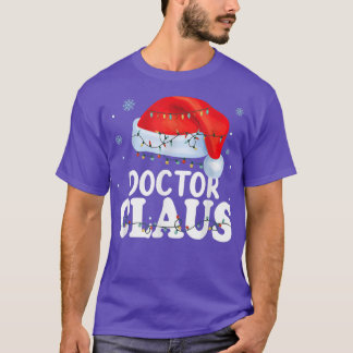 Doctor Santa Claus Weihnachten Weihnachts Funny Ma T-Shirt
