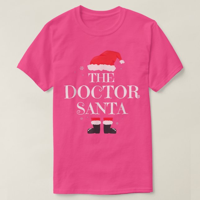 Doctor Santa Matching Family Group Weihnachts-Part T-Shirt (Design vorne)