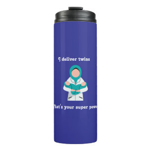 Doctor Super Power Twin Delivery Thermosbecher