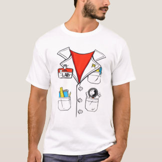 Doctor White Labrador Coat Funny Halloween Kostüm T-Shirt