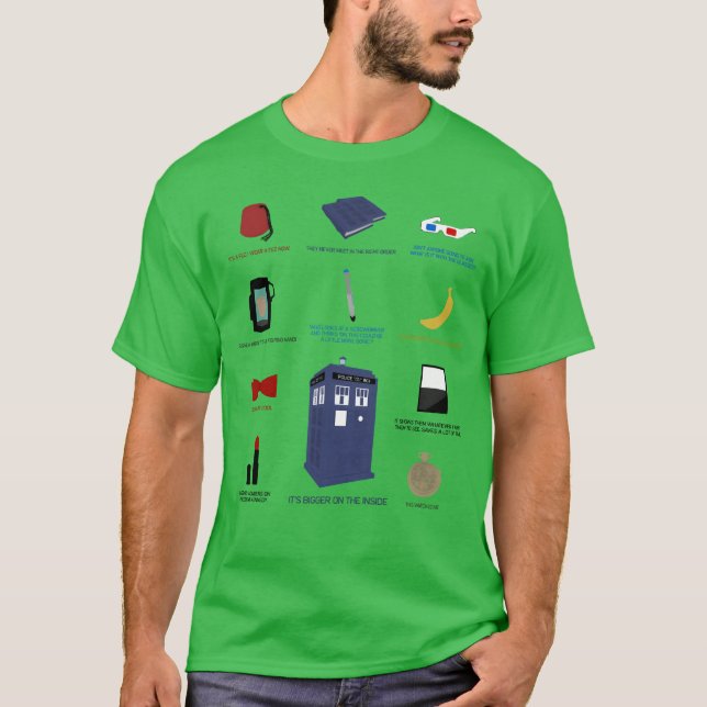 Doctor Who Geschenk T-Shirt (Vorderseite)
