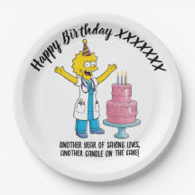 DOCTORS BIRTHDAY white pediatric anti-stress