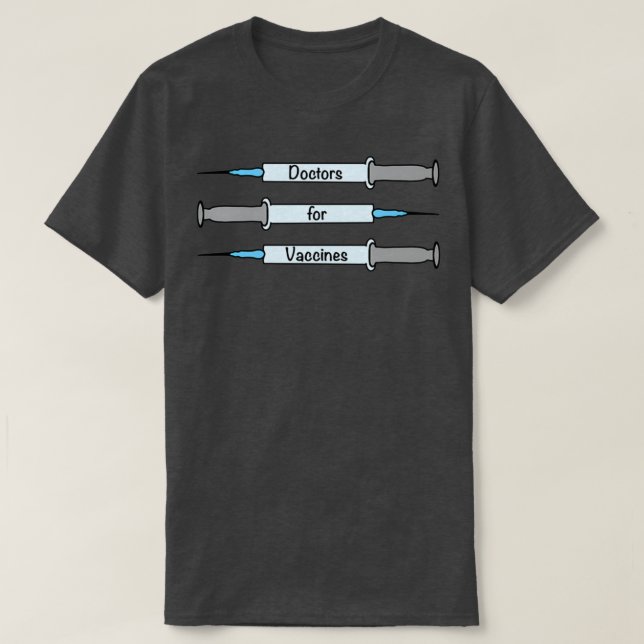 Doctors for Vaccines 2 T-Shirt (Design vorne)