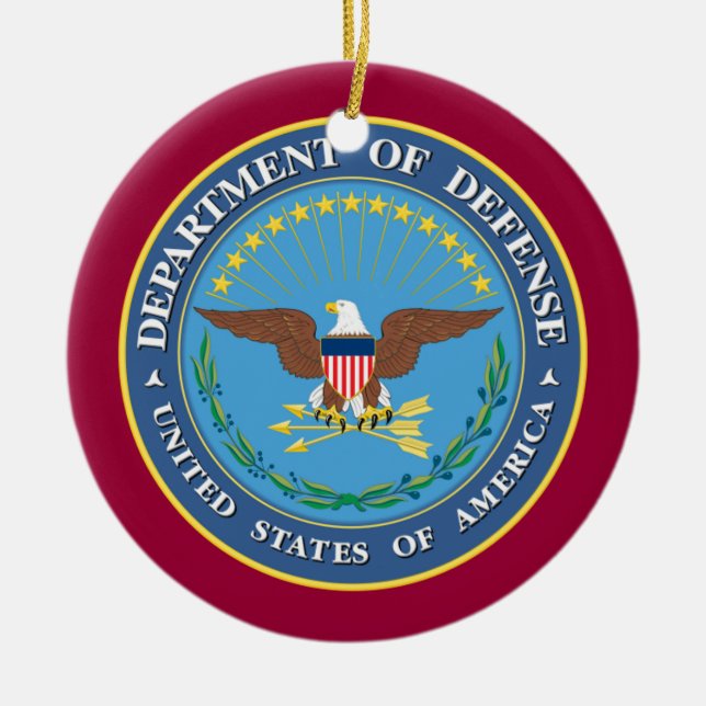 DOD Custom Christmas Ornament (Vorne)