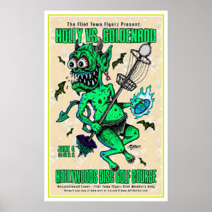 DOD - Disc-Golf Poster