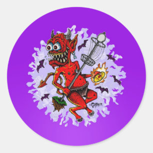 DOD - Disk Golf Runder Aufkleber