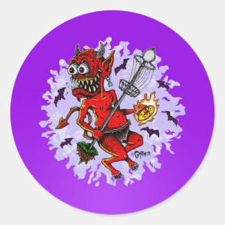 DOD - Disk Golf Runder Aufkleber