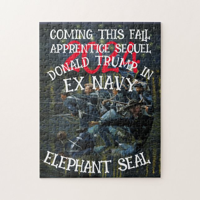 DOD DOJ Ex-Marine See-Elefant-Kampfring-Party Puzzle (Vertikal)