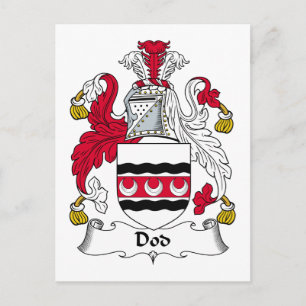 Dod Familienwappen Postkarte