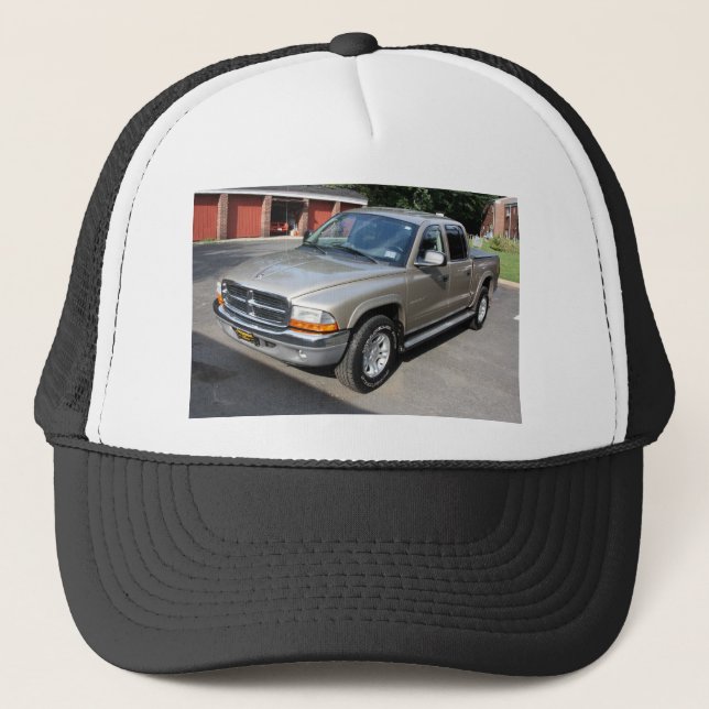 Dodge 2002 Dakota SLT 4 x Hut 4 Truckerkappe (Vorderseite)