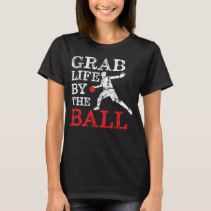 Dodge Ball Player Ästhetisches Vintages Team Retro T-Shirt