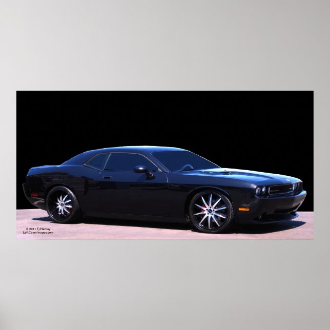 DODGE CHALLENGER HEMI POSTER (Vorne)