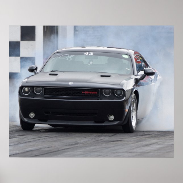 Dodge Challenger Poster (Vorne)