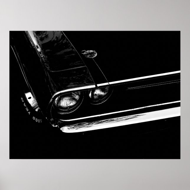 Dodge Challenger Poster (Vorne)