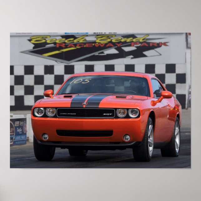 Dodge Challenger Poster (Vorne)